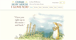 Desktop Screenshot of guesshowmuchiloveyou.com